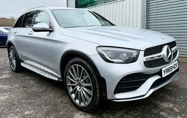 Used Mercedes GLC220 AMG Line Premium 194 HP (142 kW) 2019 Silver Estate