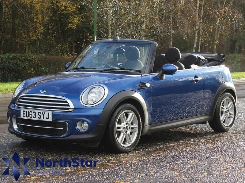 Used Mini Cooper D Cabriolet Chili 112 HP (82 kW) 2013 Blue Cabriolet