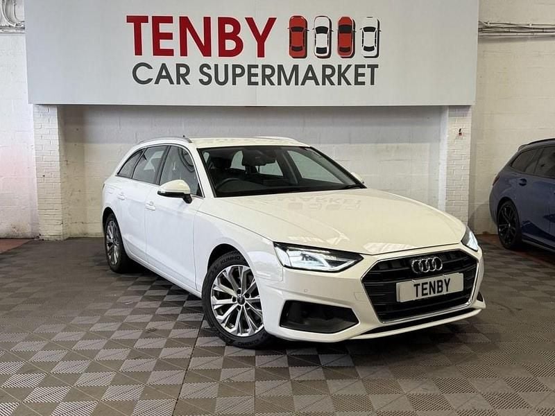 Used Audi A4 Comfort 163 HP (119 kW) 2021 White Estate