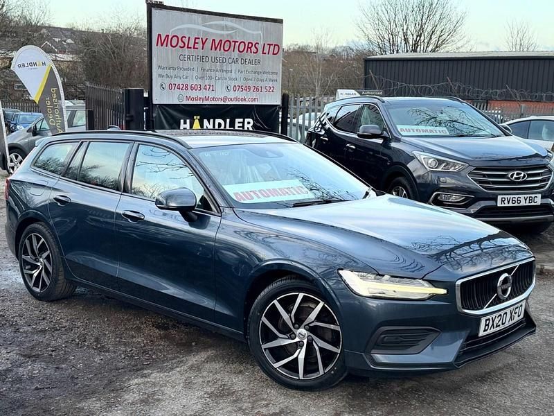 Used Volvo V60 Momentum 190 HP (139 kW) 2020 Blue Estate