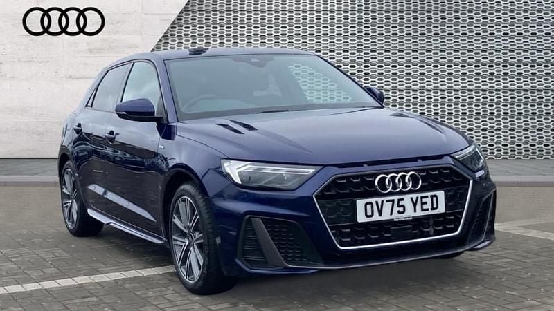 Used Audi A1 Sportback S-Line 116 HP (85 kW) 2025 Blue Hatchback
