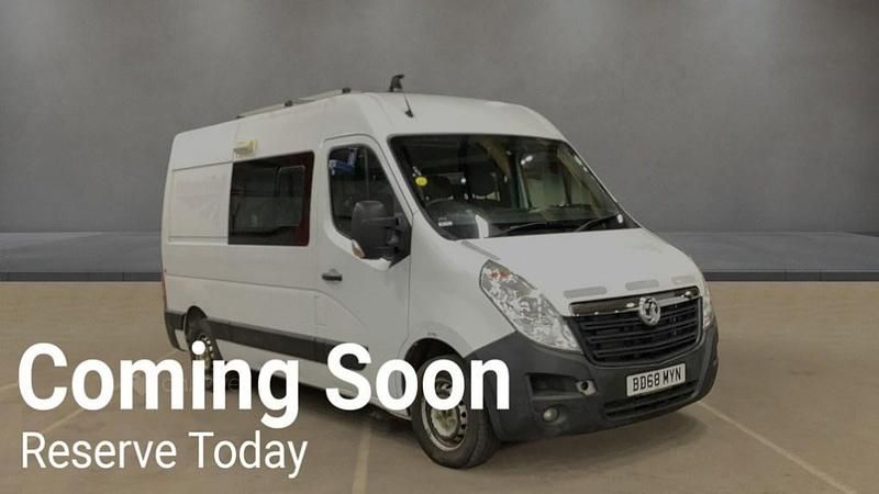Used Vauxhall Movano 130 HP (95 kW) 2019 White MPV