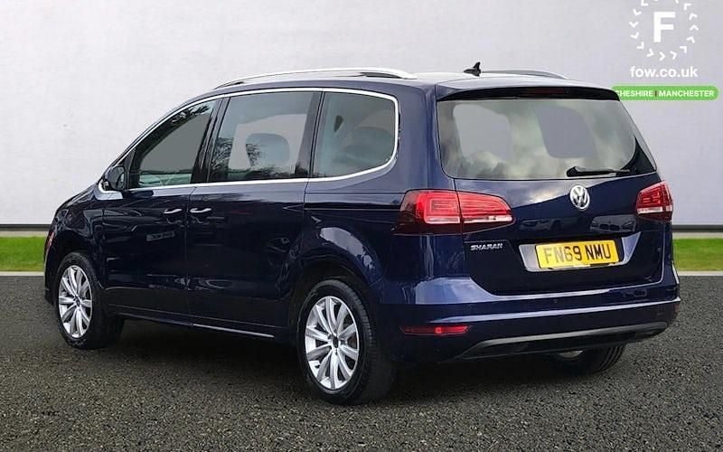 Used VW Sharan SEL 177 HP (130 kW) 2019 Blue MPV