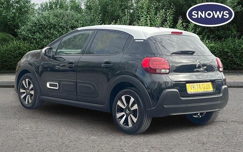 Used Citroën C3 PureTech 83 HP (61 kW) 2024 Black Hatchback