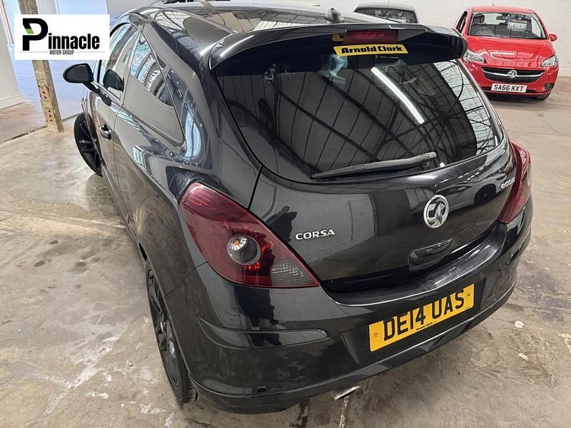 Used Vauxhall Corsa Edition 75 HP (55 kW) 2014 Black Hatchback