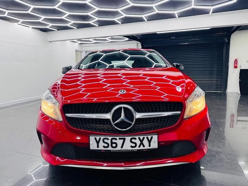 Used Mercedes A160 2017 Red Hatchback