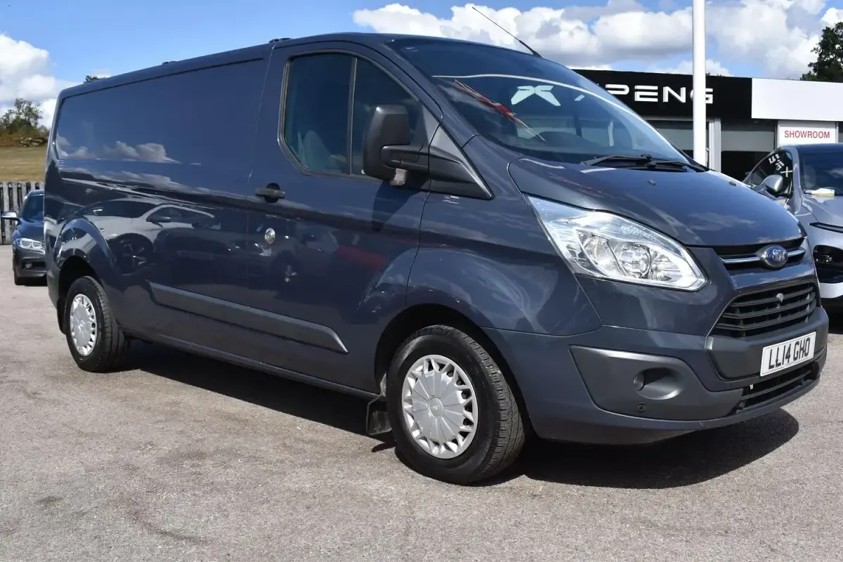 Used Ford Transit Custom Trend 125 HP (91 kW) 2014 Blue Van