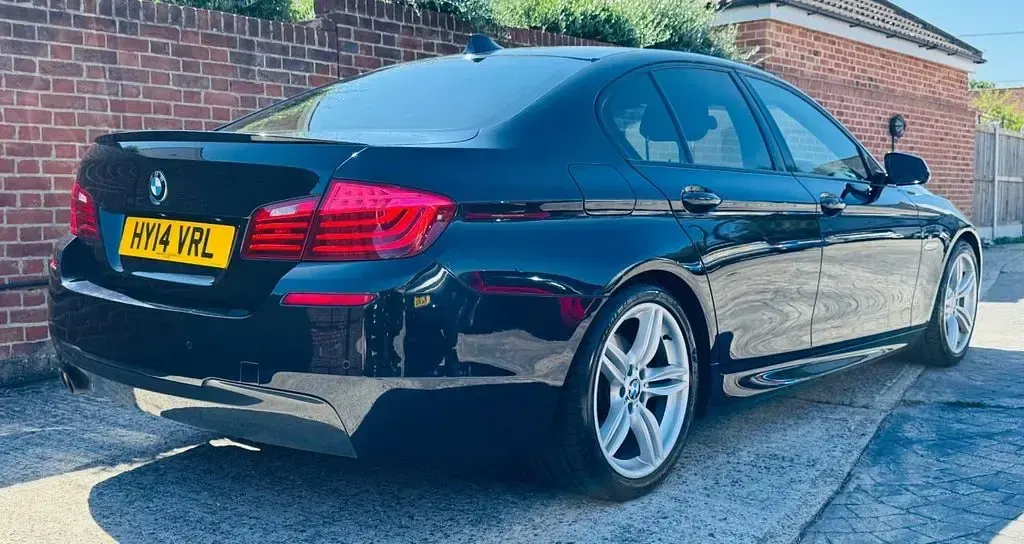 Used BMW 520 M Sport 184 HP (135 kW) 2014 Black Sedan