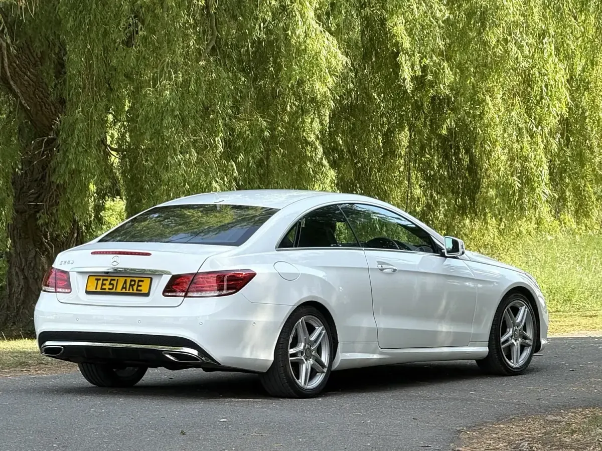 Used Mercedes E250 AMG 2023 White Coupe