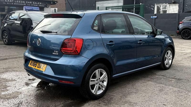 Used VW Polo Match 2016 Blue Hatchback