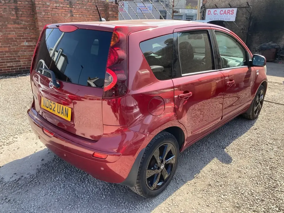 Used Nissan Note N-TEC 2012 Red Hatchback