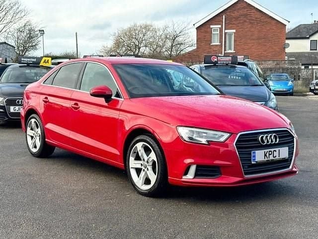 Used Audi A3 Sport 110 HP (80 kW) 2016 Red Sedan