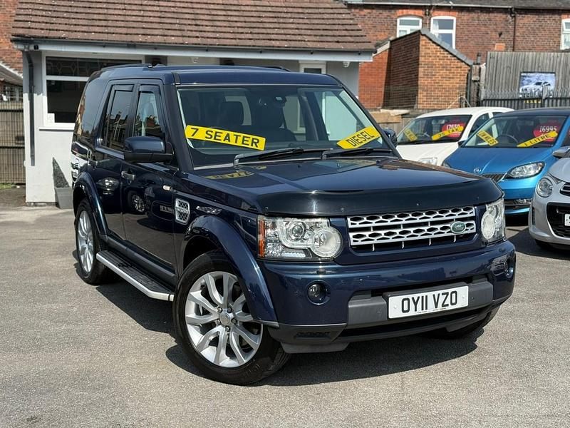 Blue Used 2011 Land Rover Discovery 4 HSE SUV | £7,995 (Good price) - Image 1/4