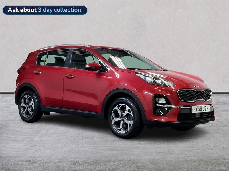 Used Kia Sportage 130 HP (95 kW) 2018 Red SUV