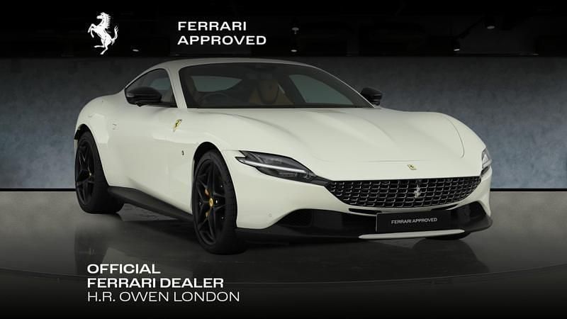 Used Ferrari Roma 620 HP (456 kW) 2023 Bianco avus Coupe