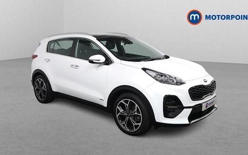 Used Kia Sportage GT-Line S 209 HP (153 kW) 2021 White SUV