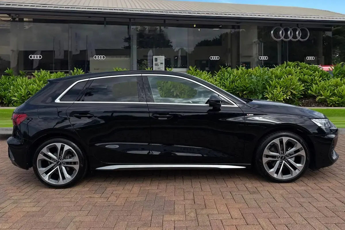 Used Audi A3 S-Line 150 HP (110 kW) 2025 Black Hatchback
