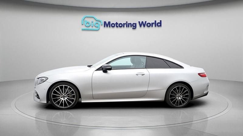 Used Mercedes E350 AMG Line Premium Plus 2020 Silver Coupe