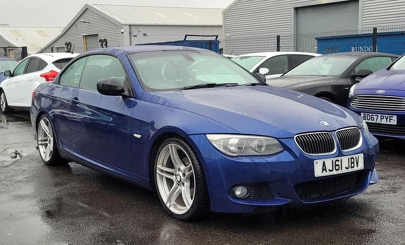 Blue Used 2012 BMW 320 Cabriolet Sport Line Cabriolet | £6,499 (Fair price) - Image 1/4