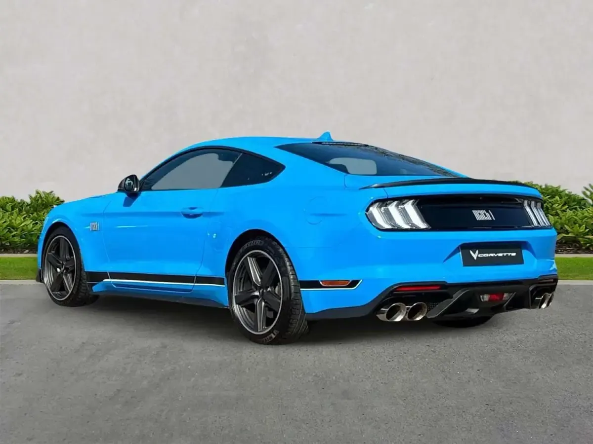 Begagnad Ford Mustang Mach 1 2024 Blå Sportkupé