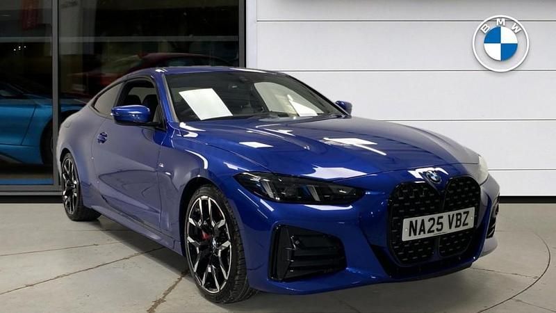 Blue Used 2025 BMW 420 M Sport Coupe | £38,950 (Super price) - Image 1/4