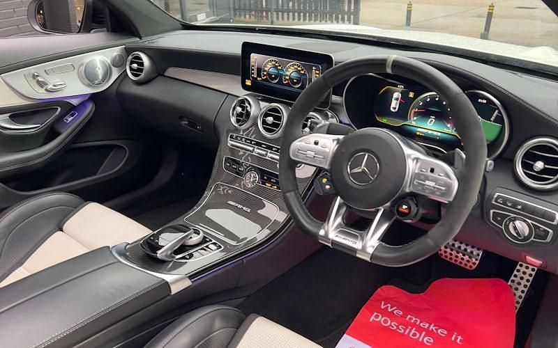 Used Mercedes C63 AMG Premium Plus 510 HP (375 kW) 2019 White Coupe