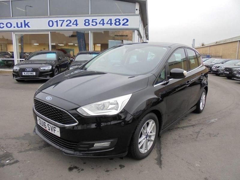 Used Ford C-MAX Zetec 125 HP (91 kW) 2016 Black MPV