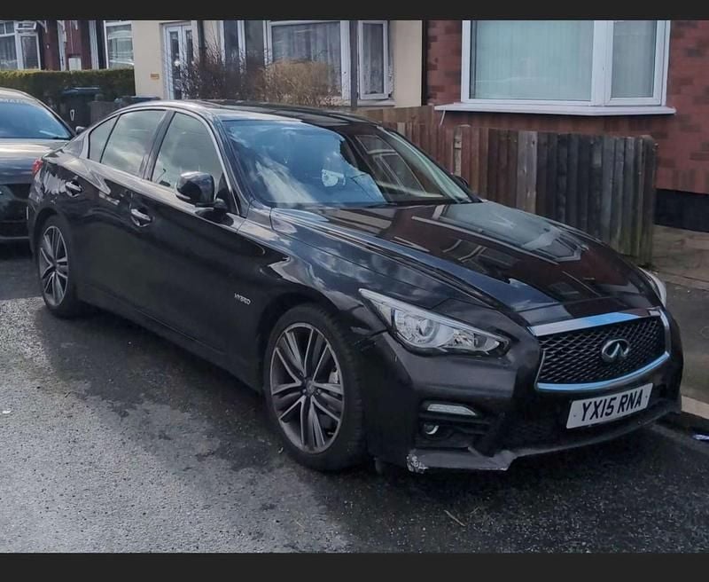 Used Infiniti Q50 364 HP (267 kW) 2015 Black Sedan
