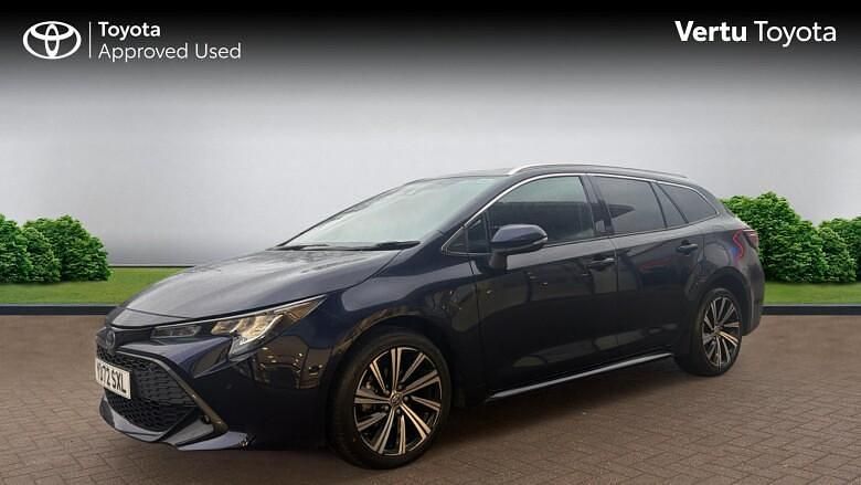 Used Toyota Corolla Design 122 HP (89 kW) 2022 Blue Estate