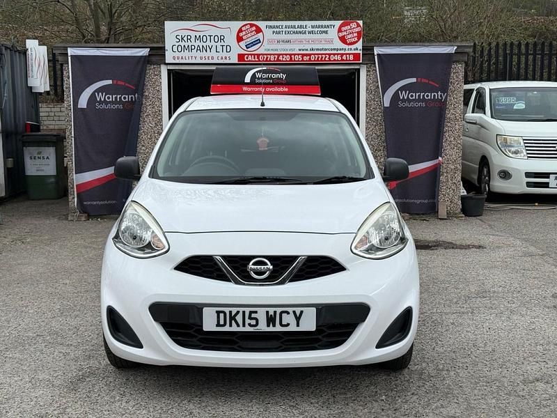 Used Nissan Micra Visia 2015 White Hatchback
