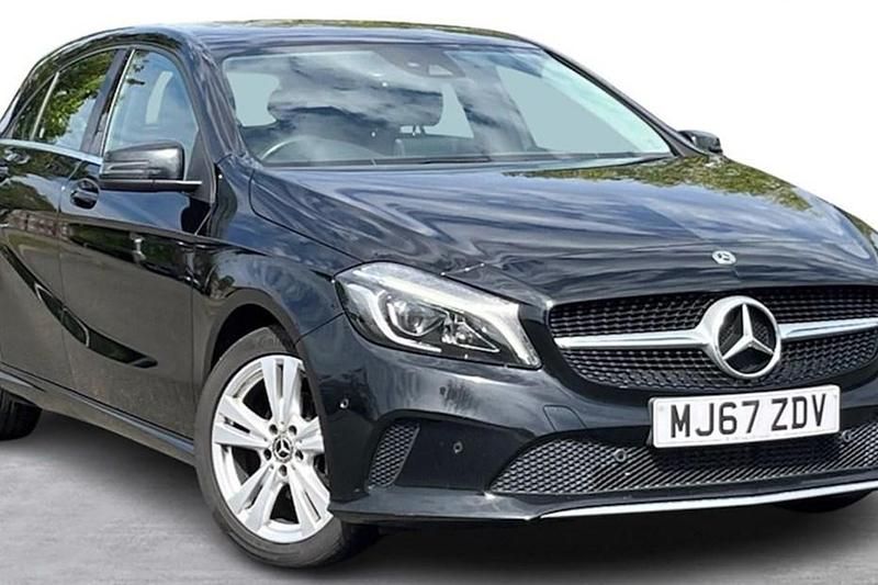 Black Used 2017 Mercedes A180 Premium Hatchback | £9,695 (Good price) - Image 1/1