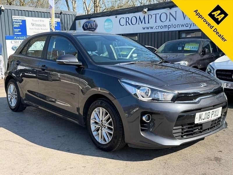 Used Kia Rio 83 HP (61 kW) 2018 Grey Hatchback
