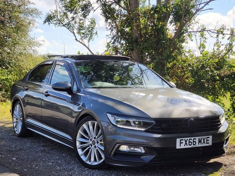 Grey Used 2016 VW Passat R-line Sedan | £16,500 (Expensive) - Image 1/4