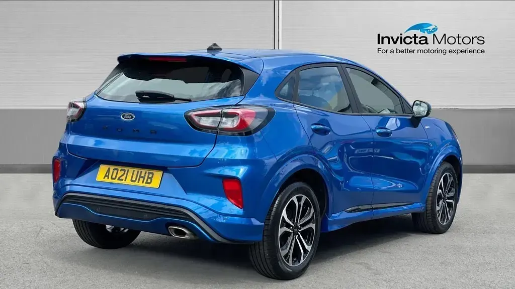 Used Ford Puma ST-Line 125 HP (91 kW) 2021 Blue SUV