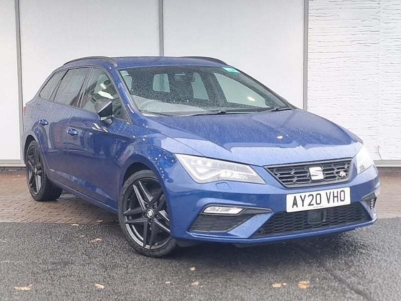Blue Used 2020 Seat Leon Black Edition Estate | £13,498 (Fair price) - Image 1/4