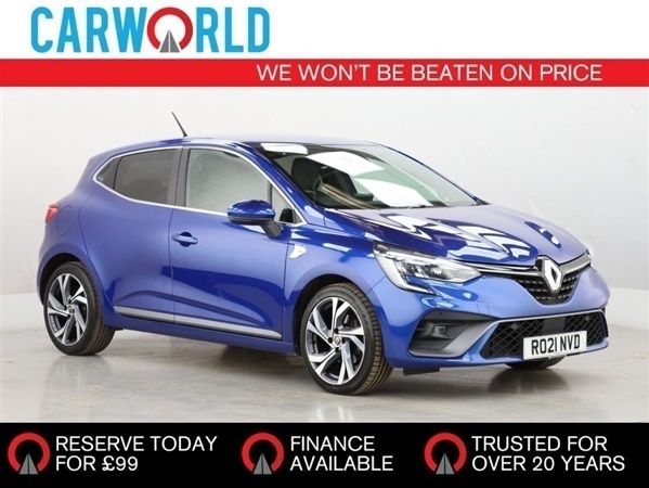 Blue Used 2021 Renault Clio V RS Line Hatchback | £16,788 (Expensive) - Image 1/3
