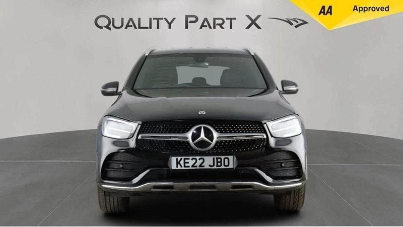 Used Mercedes GLC300e AMG line 2022 Black SUV
