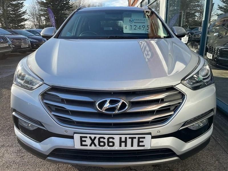 Used Hyundai Santa Fe Premium 2016 Silver SUV