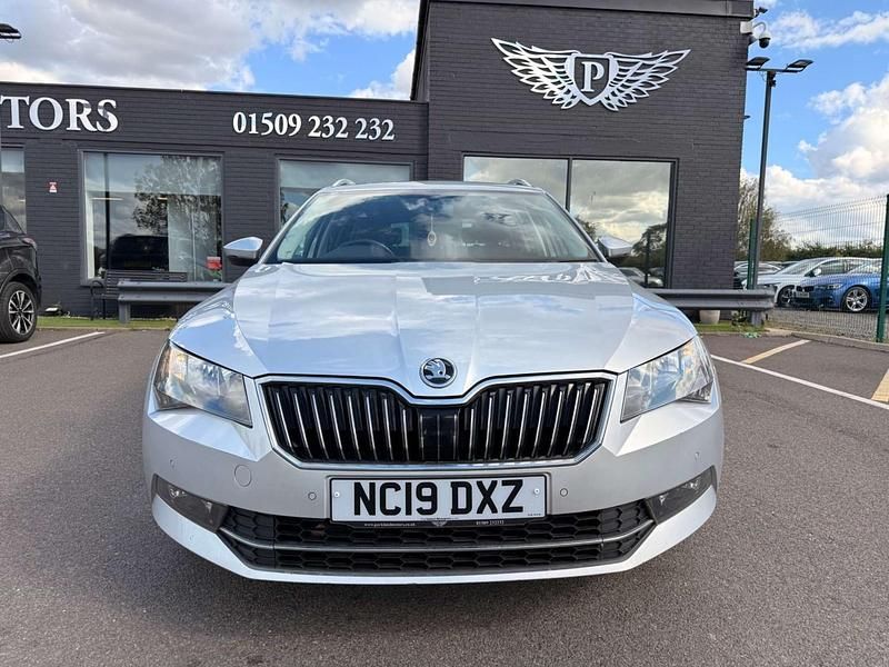 Used Skoda Superb SE Technology 150 HP (110 kW) 2019 Silver Estate