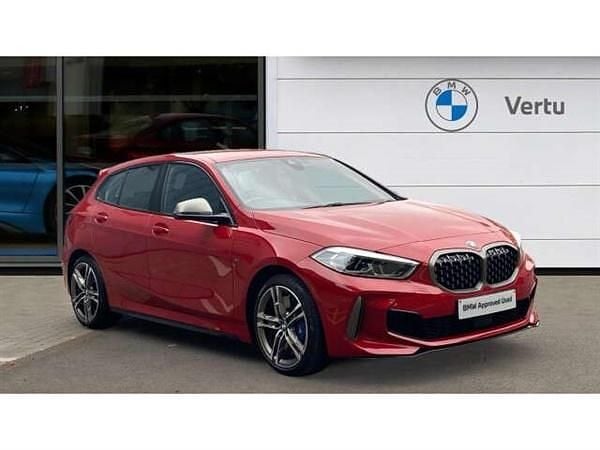 Red Used 2021 BMW M135 Comfort Edition Hatchback | £27,324 (Fair price) - Image 1/4