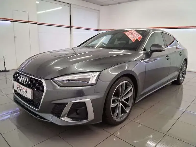 Used Audi A5 Sportback S-Line 163 HP (119 kW) 2022 Grey Hatchback