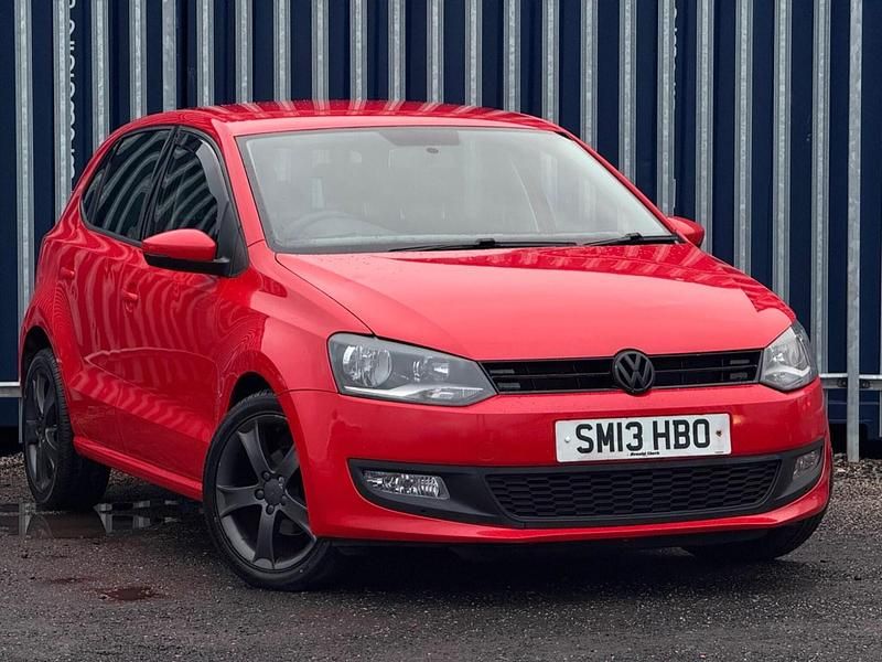 Red Used 2013 VW Polo Edition Hatchback | £4,195 (Good price) - Image 1/3