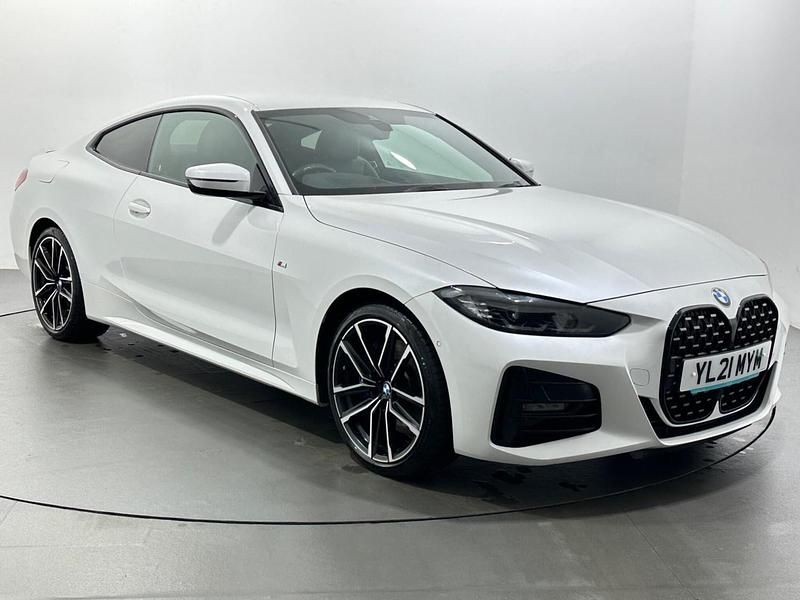 Used BMW 420 M Sport 190 HP (139 kW) 2021 White Coupe