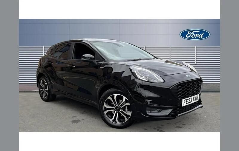 Black Used 2023 Ford Puma Gen-E ST-Line SUV | £17,000 (Fair price) - Image 1/4