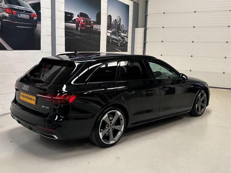 Used Audi A4 Black Edition 163 HP (119 kW) 2021 Black Estate