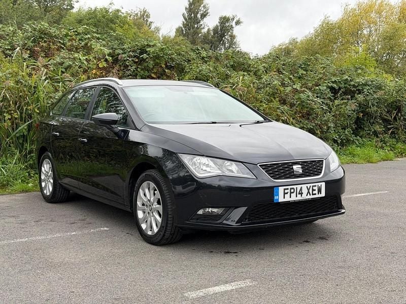 Black Used 2014 Seat Leon Sport Estate | £4,995 (Good price) - Image 1/4