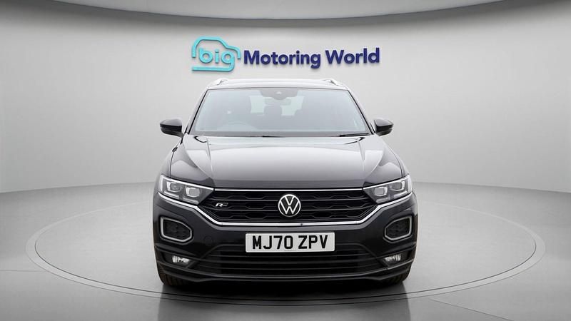 Used VW T-Roc R-line 150 HP (110 kW) 2020 Black SUV