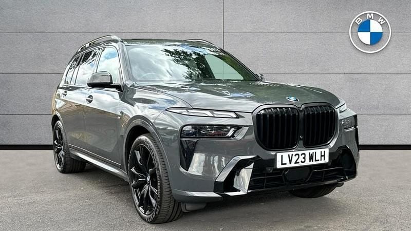 Grey Used 2023 BMW X7 M Sport SUV | £66,666 (Fair price) - Image 1/4