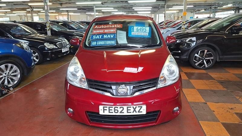 Red Used 2012 Nissan Note N-TEC MPV | £5,695 (Expensive) - Image 1/4