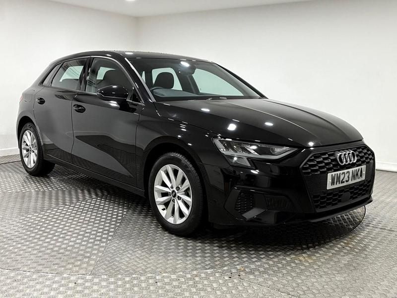 Black Used 2023 Audi A3 Hatchback | £19,495 (Fair price) - Image 1/4